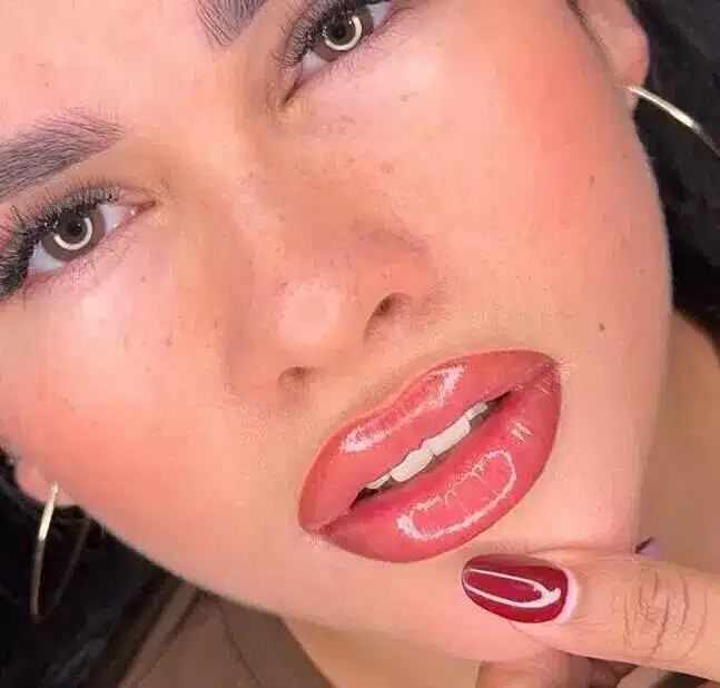 Natuurlijke lipblush resultaat Studio Yarah Assen